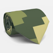 8 Bit Pixel Digital Woodland Camouflage / Camoufla Krawatte (Gerollt)