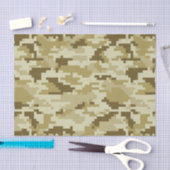 8 Bit Pixel Digital Wüste Camouflage / Camouflage Seidenpapier (Handwerk)