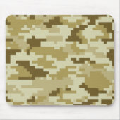8 Bit-Pixel-Digital-Wüsten-Tarnung/Camouflage Mousepad (Vorne)