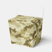 8 Bit Pixel digitale Wüste Camouflage / Camouflage Geschenkschachtel (Vorderseite)