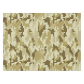 8 Bit Pixel digitale Wüste Camouflage / Camouflage Tischdecke (Vorderseite (Horizontal))