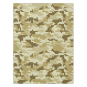 8 Bit Pixel digitale Wüste Camouflage / Camouflage Tischdecke (Vorderseite)