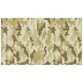 8 Bit Pixel digitale Wüste Camouflage / Camouflage Tischdecke (Vorderseite (Horizontal))