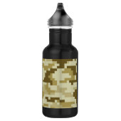 8 Bit Pixel digitale Wüste Camouflage / Camouflage Trinkflasche (Rechts)