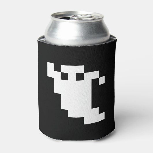 8-Bit-Pixel-Geist Dosenkühler (Kanne Vorderseite)