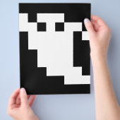 8-Bit-Pixel-Geist Flyer (Hand)