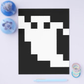 8-Bit-Pixel-Geist Flyer (Einzeln)