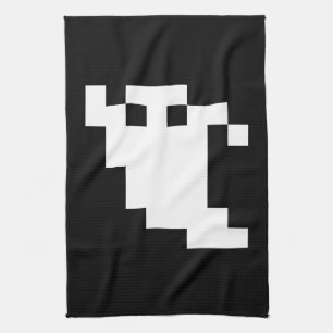 8-Bit-Pixel-Geist Küchentuch