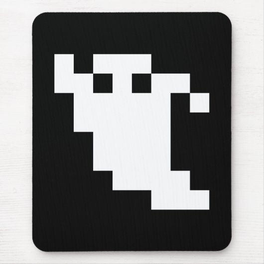 8-Bit-Pixel-Geist Mousepad (Vorne)
