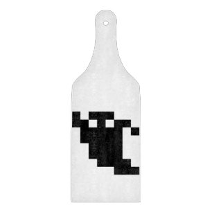 8 Bit Pixel Geist Schatten Schneidebrett