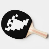 8-Bit-Pixel-Geist Tischtennis Schläger (Seitenansicht)