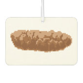 8 Bit Pixel Gekackt Autolufterfrischer (Vorderseite)