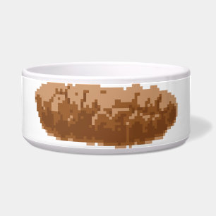 8 Bit Pixel Gekackt Napf