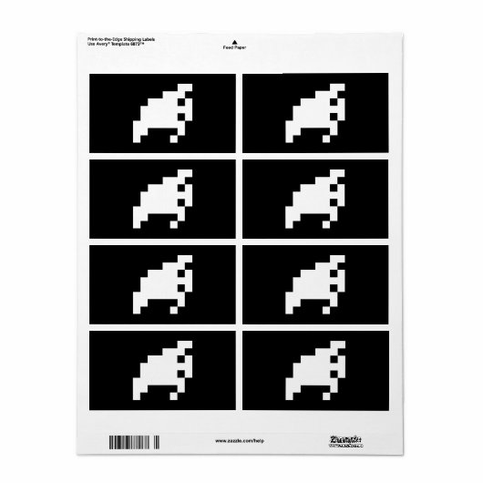 8 Bit Pixel Ghost (Vorne)