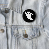8 Bit Pixel Ghost Button (Beispiel)