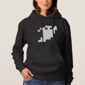 8 Bit Pixel Ghost Hoodie (Vorderseite)