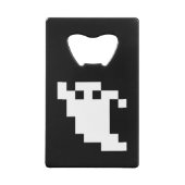 8 Bit Pixel Ghost Kreditkartenflaschenöffner (Rückseite)