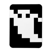 8 Bit Pixel Ghost Magnet (Vertikal)
