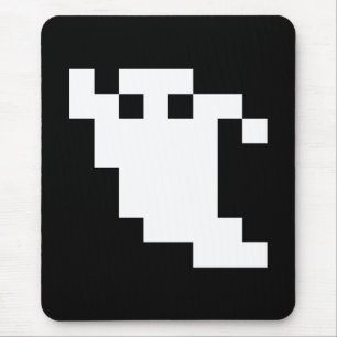 8 Bit Pixel Ghost Mousepad