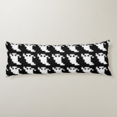 8 Bit Pixel Ghost Seitenschläferkissen (Rückseite)