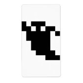 8 Bit Pixel Ghost Shadow (Vorne)