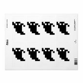 8 Bit Pixel Ghost Shadow (Vorne)