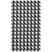 8 Bit Pixel Ghost Tischdecke (Vorderseite)