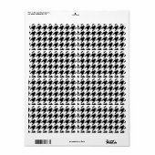 8 Bit Pixel Hahnentrittmuster Karo Muster (Vorne)