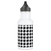 8 Bit Pixel Hahnentrittmuster Karo Muster Trinkflasche (Rechts)