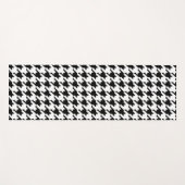 8 Bit Pixel Hahnentrittmuster Karo Muster Yogamatte (Vorderseite (Horizontal))