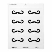 8 Bit Pixel Handlebar Mustache (Vorne)