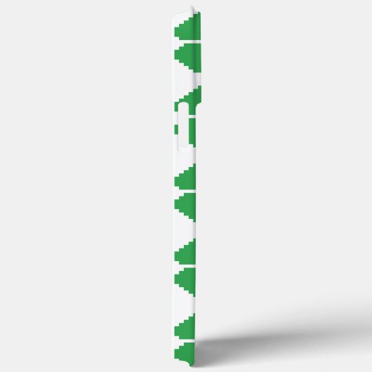 8 Bit Pixel Lucky Vierblättriges Kleeblatt Case-Mate iPhone Hülle (Rückseite / Rechts)