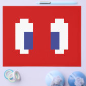 8-Bit-Pixel-Manga-Augen Flyer (Einzeln)