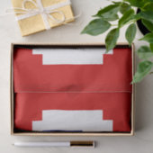 8 Bit Pixel Manga Eyes Seidenpapier (Geschenk)