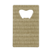 8 Bit Pixel Tatami Mat 畳 Kreditkarten Flaschenöffner (Vorderseite)