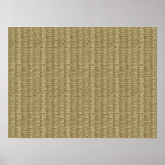 8 Bit Pixel Tatami Mat 畳 Poster (Vorne)