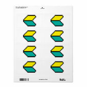 8 Bit Pixel Wakaba / Shoshinsha Mark (Vorne)