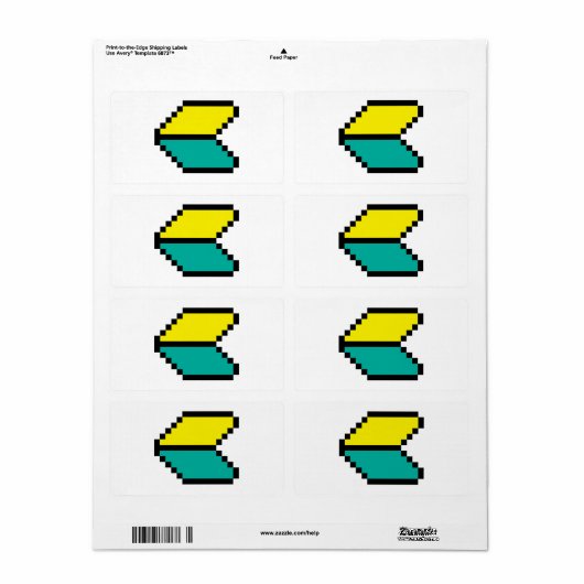 8 Bit Pixel Wakaba / Shoshinsha Mark (Vorne)