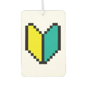 8 Bit Pixel Wakaba / Shoshinsha Mark Autolufterfrischer (Vorderseite)