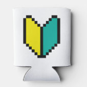 8 Bit Pixel Wakaba / Shoshinsha Mark Dosenkühler (Rückseite)