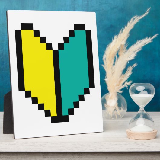 8 Bit Pixel Wakaba / Shoshinsha Mark Fotoplatte (Seite)