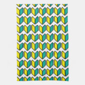 8 Bit Pixel Wakaba / Shoshinsha Mark Geschirrtuch (Vertikal)