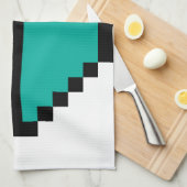 8 Bit Pixel Wakaba / Shoshinsha Mark Geschirrtuch (Viertel Falte)