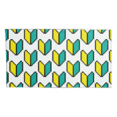 8 Bit Pixel Wakaba / Shoshinsha Mark Kissenbezug (Rückseite-Rechts)