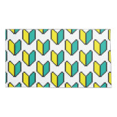 8 Bit Pixel Wakaba / Shoshinsha Mark Kissenbezug (Rückseite-Links)