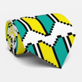 8 Bit Pixel Wakaba / Shoshinsha Mark Krawatte (Gerollt)