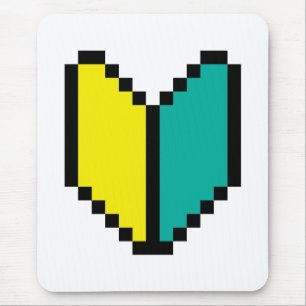 8 Bit Pixel Wakaba / Shoshinsha Mark Mousepad