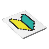 8 Bit Pixel Wakaba / Shoshinsha Mark Notizblock (angewinkelt)