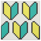 8 Bit Pixel Wakaba / Shoshinsha Mark Stoff (Muster)