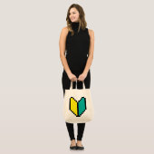 8 Bit Pixel Wakaba / Shoshinsha Mark Tragetasche (Vorderseite (Model))